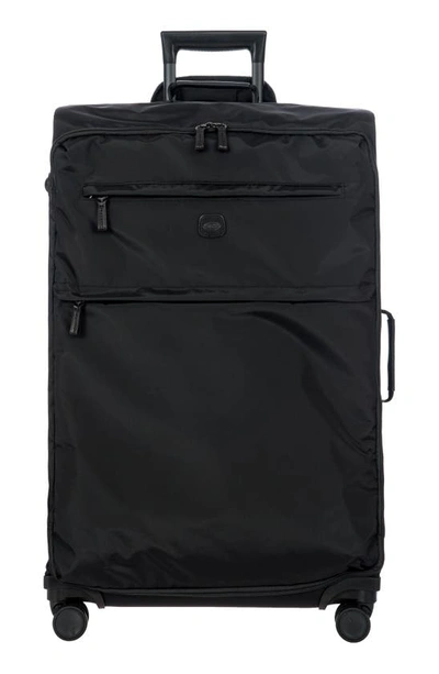 Bric's X-travel 30-inch Spinner Suitcase In Black/ Black