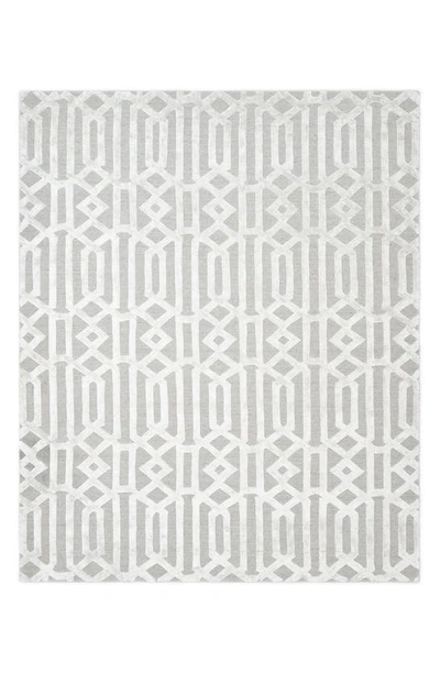 Solo Rugs Rae Handmade Area Rug In Grey