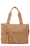 Dagne Dover Wade Diaper Tote In Camel