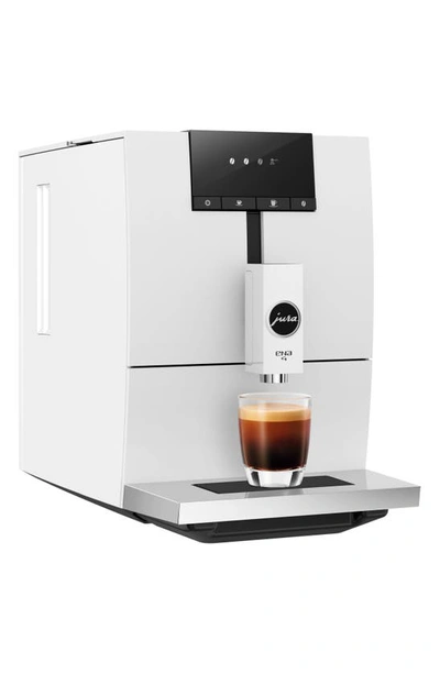 Jura Ena 4 Coffee Machine In White