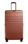 Beis The 29-inch Rolling Spinner Suitcase In Maple