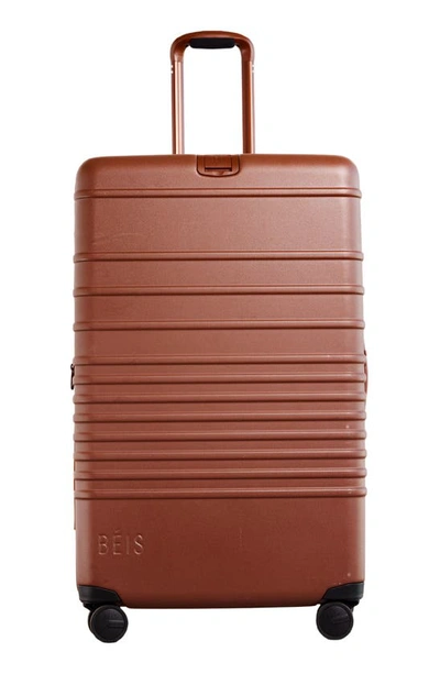 Beis The 29-inch Rolling Spinner Suitcase In Maple