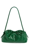 Mansur Gavriel Mini Cloud Leather Clutch In Leaf