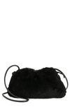 Mansur Gavriel Mini Cloud Clutch Chain Bag In Black