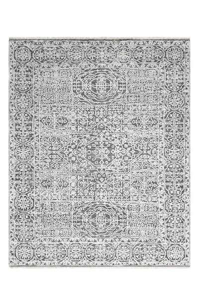 Solo Rugs Charles Handmade Area Rug In Gray