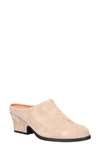 L'amour Des Pieds Jiya Mule In Taupe
