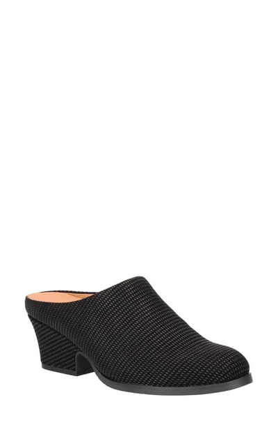 L'amour Des Pieds Jiya Mule In Black Raindrop