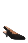 L'amour Des Pieds Hulda Slingback Pump In Black