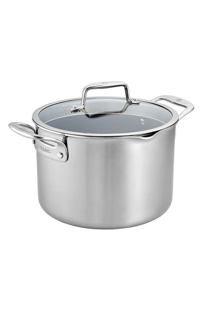 ZWILLING ZWILLING CLAD CFX 8-QUART NONSTICK STAINLESS STEEL STOCK POT