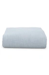 Ralph Lauren Cotton Chambray Fitted Sheet In Workshirt Chambray