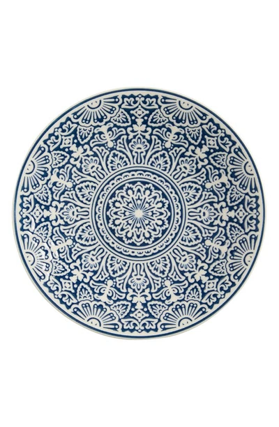 Fortessa Havana Set Of 4 Coupe Salad Plates In Blue