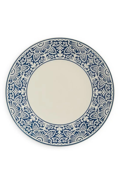 Fortessa Havana Set Of 4 Coupe Dinner Plates In Blue