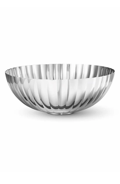 Georg Jensen Bernadotte Bowl, Large In Stainless Steel