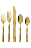 FORTESSA FORTESSA ROYAL PACIFIC BRUSHED CHAMPAGNE 5-PIECE PLACE SETTING