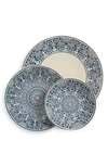 Fortessa Havana 12-piece Dinnerware Set In Blue