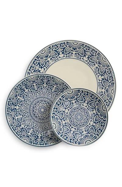 Fortessa Havana 12-piece Dinnerware Set In Blue