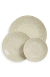 Fortessa Havana 12-piece Dinnerware Set In Gray