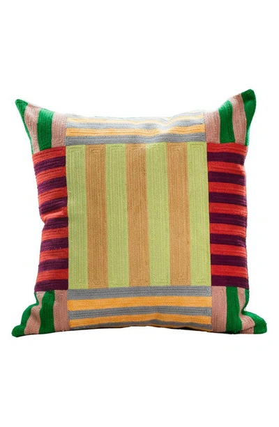 Dusen Dusen Multicolor Stripe Pillow