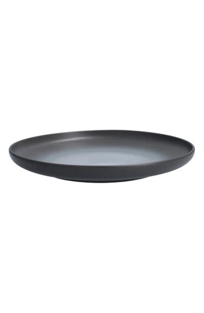 Fortessa Cloud Terre Set Of 4 Hugo Plates In Charcoal