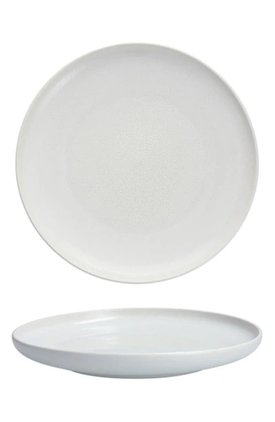 Fortessa Cloud Terre Set Of 4 Hugo Plates In White