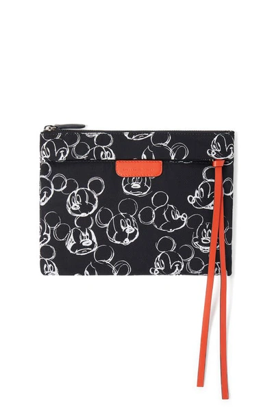 Stella Mccartney X Disney Fantasia Mickey Print Pouch In 1000 Black