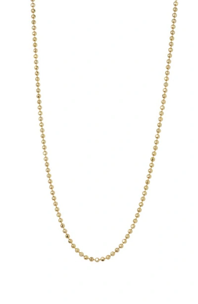 Argento Vivo Ball Chain Necklace In Gold