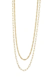 ARGENTO VIVO STERLING SILVER LAYERED CHAIN NECKLACE