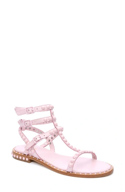 Ash Play Bis Sandal In Crystal Rose