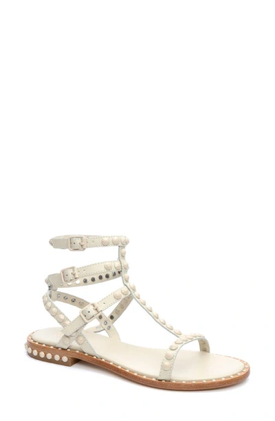 Ash Play Bis Sandal In Gold