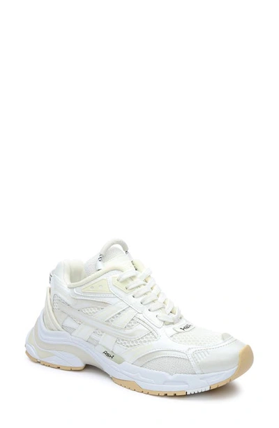 Ash Race Sneakers In White Synthetic Fibers In Off White/white