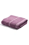 Piglet In Bed Cotton Bath Towel In Orchid