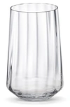 Georg Jensen Bernadotte Tall Crystal-glass Tumblers Set Of Six In Clear