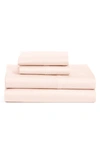 Nordstrom At Home 400 Thread Count Sheet Set In Pink Wisp