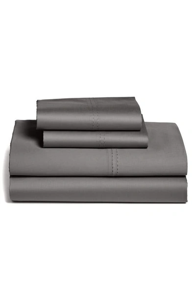 Nordstrom At Home 400 Thread Count Sheet Set In Grey Nickel