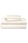 Nordstrom At Home 400 Thread Count Sheet Set In Ivory