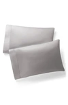 Polo Ralph Lauren Organic Sateen Bedding Pillowcase In Silver