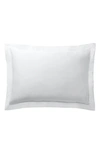 Polo Ralph Lauren Organic Sateen Border Bedding 624 Thread Count Sham In Studio White