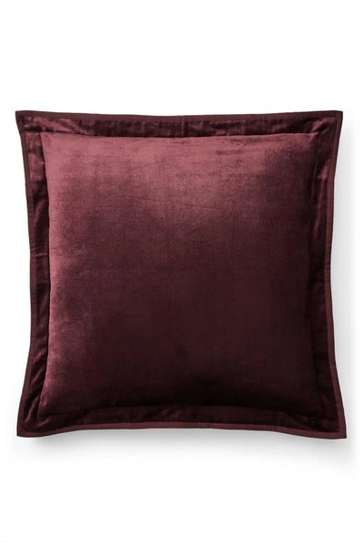 Ralph Lauren Bretford Pillow Sham In Burgundy