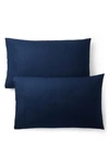Ralph Lauren Lovan Jacquard Pillowcase In Navy
