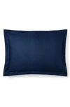 Ralph Lauren Lovan Jacquard Sham In Navy