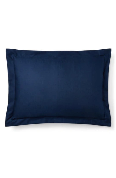 Ralph Lauren Lovan Jacquard Sham In Navy