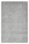 Solo Rugs Arash Handmade Wool Blend Area Rug In Gray