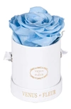 Venus Et Fleur Classic Le Mini™ Round Eternity Rose In Baby Blue