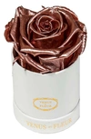 Venus Et Fleur Classic Le Mini™ Round Eternity Rose In Rose Gold