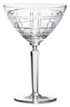 Polo Ralph Lauren Hudson Plaid Martini Glass In Clear