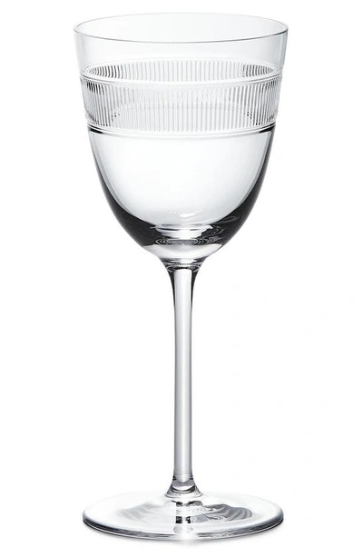 Ralph Lauren Langley Red Wine Glass In Clear