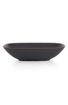 Nambe Taos Soft Square Serving Bowl Onyx