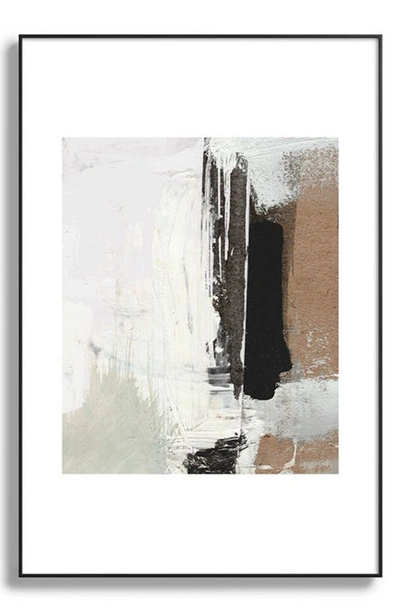 Deny Designs Avenue Framed Art Print In Black Tones