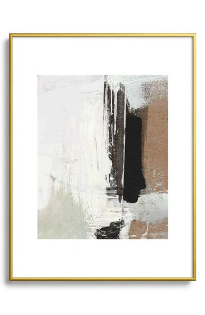 Deny Designs Avenue Framed Art Print In Golden Tones
