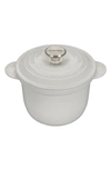 Le Creuset 2.25-quart Cast Iron Rice Pot In White